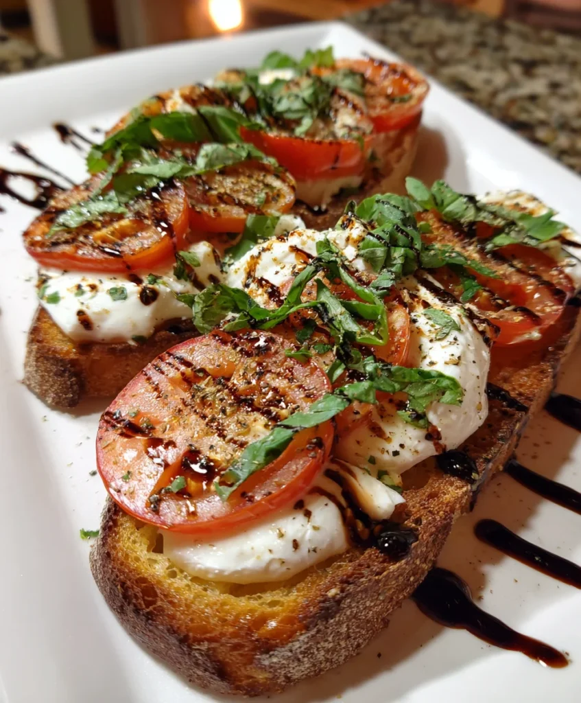 Tomato Burrata Toast