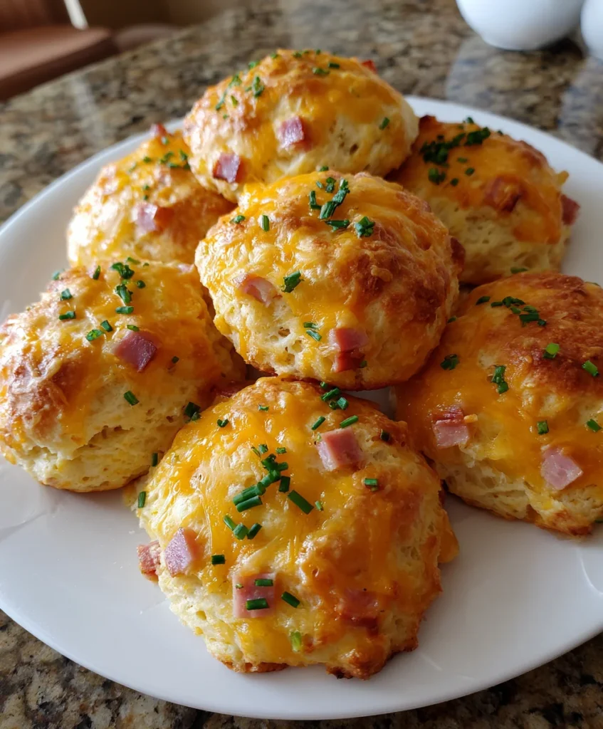 Ham and Cheese Biscuits