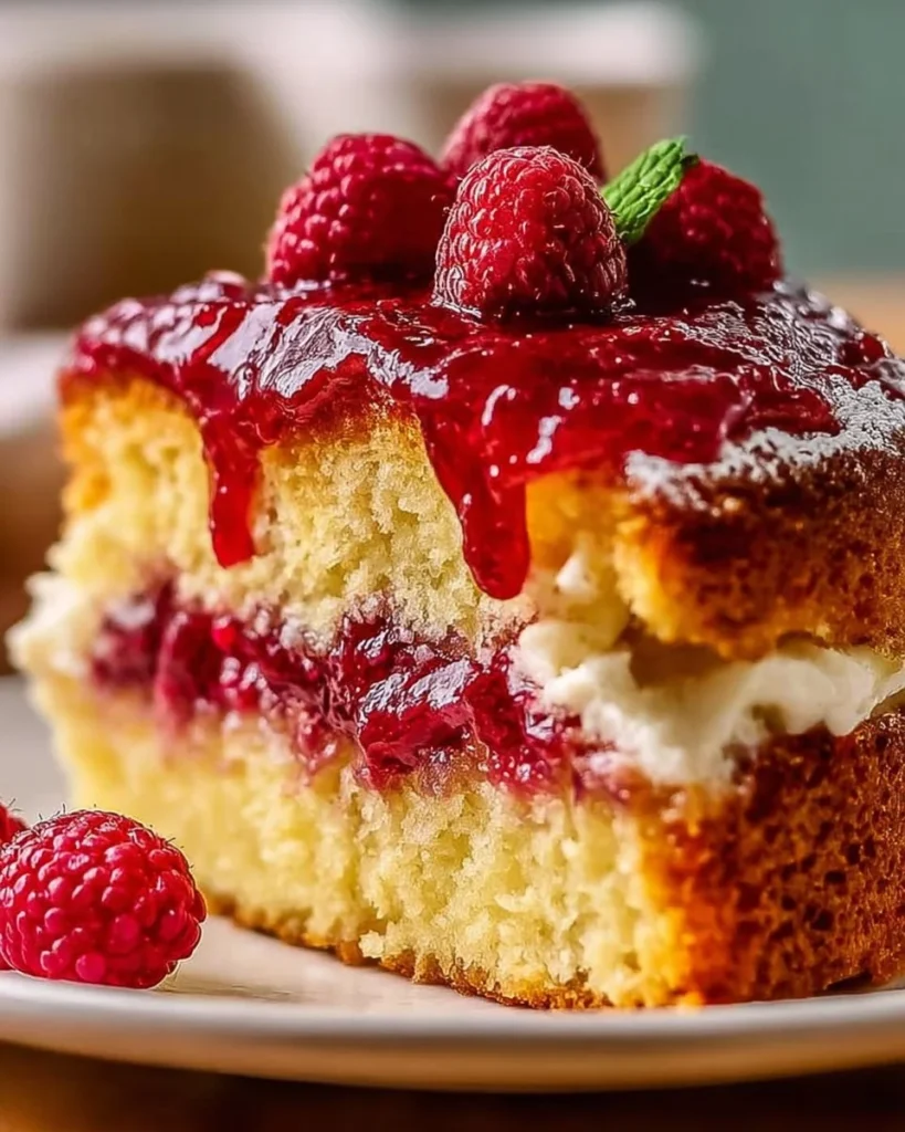 Delicious easy raspberry cake filling ready to enhance your dessert recipes