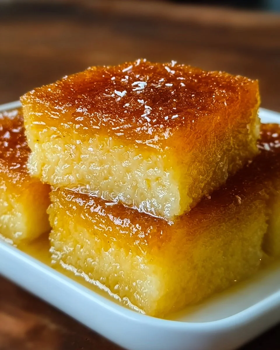 Delicious steamed cassava cake displayed on a plate