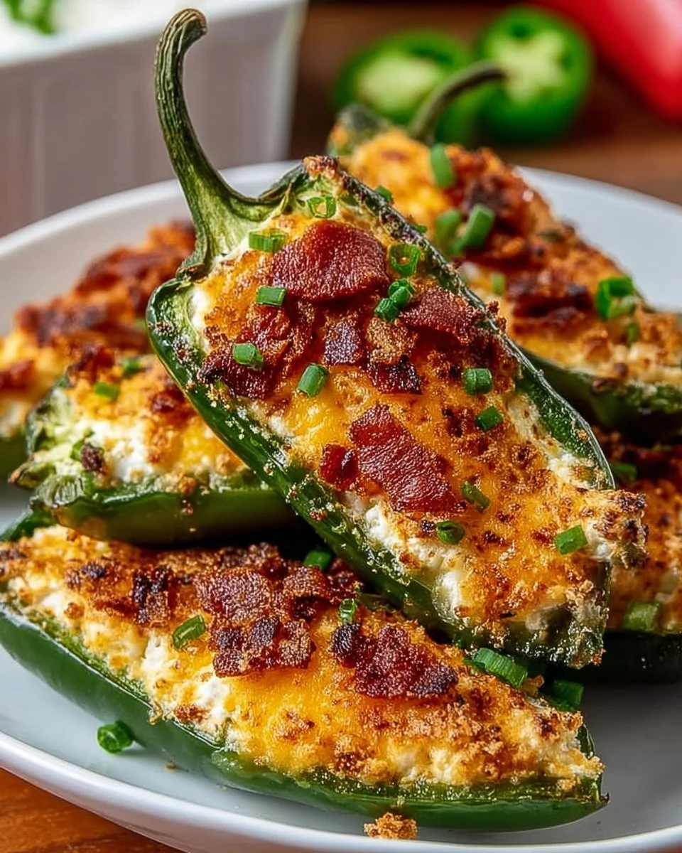 Delicious quick grilled jalapeño poppers filled with cream cheese and spices